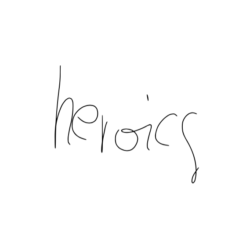 HEROICS | WHITE